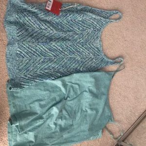 sweater tank w matching undertank